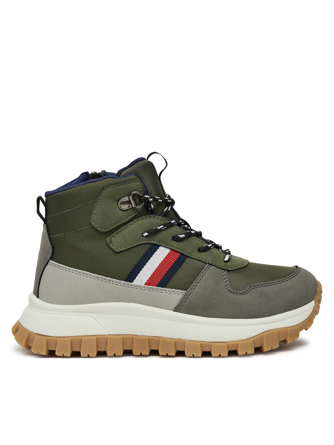 Kotníková obuv Tommy Hilfiger T3B9-33680-1696A S Zelená